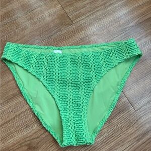 NWOT Aerie Vibrant Green Bikini Bottoms